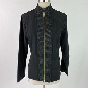 Zenergy by Chico's Neema Studded Zip Up Jacket
